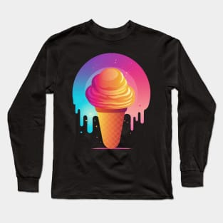 Ice cream rainbow Long Sleeve T-Shirt